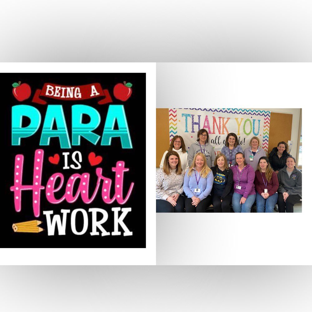 ctess37's tweet photo. Thank you to all paraprofessionals &amp; especially to our very own Preschool Paras for ALL you do &amp; beyond to support our students AND for supporting all of us teachers- Beyond Grateful 💜💜💜#ParaprofessionalAppreciationDay #LittleLancersPreschool @JCSelementary  #ParasRock https://t.co/IZLbtfjj1w