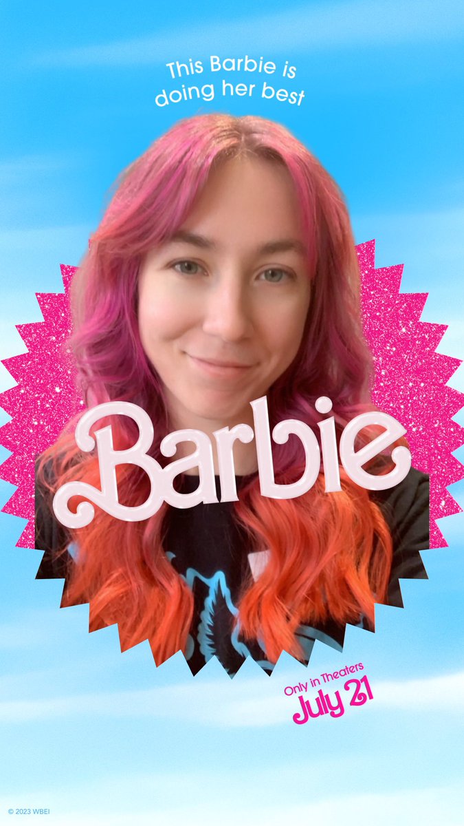 Cutiepiemaple's tweet photo. Alright you got me
#barbiegenerator #selfie https://t.co/lVNJPjmNbp