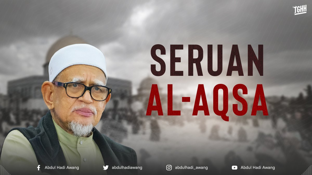 abdulhadiawang's tweet photo. SERUAN AL-AQSA

Terkini Masjid al-Aqsa sedang diceroboh dengan ganas oleh tentera, polis dan pelampau Zionis Yahudi, sehingga serangan dilakukan terhadap para jemaah yang sedang beriktikaf dalam bulan Ramadan yang mulia ini. https://t.co/M1di79vBE3
