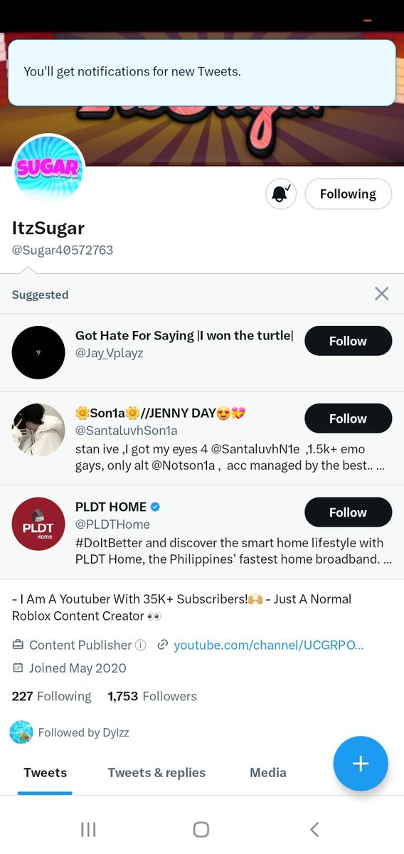 Joshua tweet media