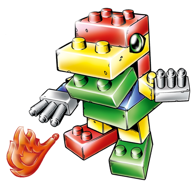 Digibot_exe's tweet photo. Toy Agumon 
 (Toy+Bite) 
 Puppet 
 Attacks: 
 Toy Flame 
 Block Punch 
 Fancy Star https://t.co/KH5CL1BKiB