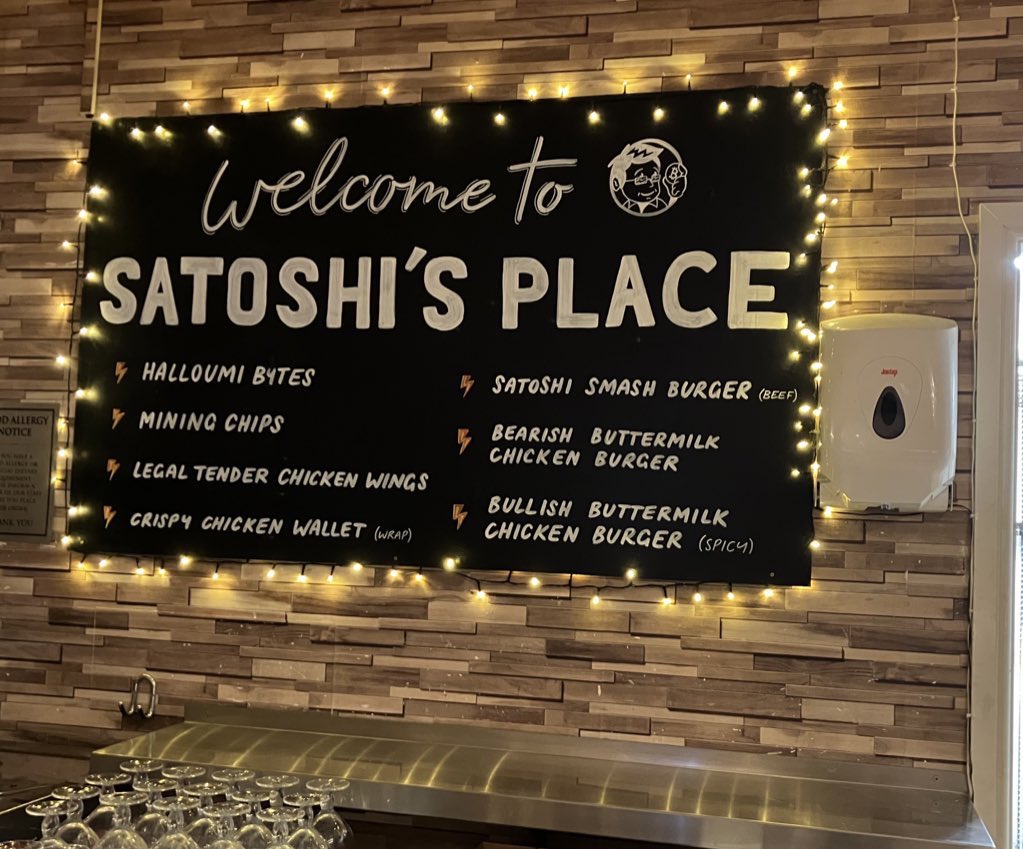 Satoshi's Place® - A UK based Bitcoin Hub tweet media