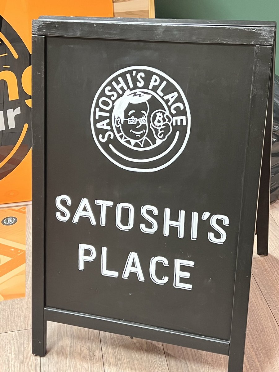 Satoshi's Place® - A UK based Bitcoin Hub tweet media