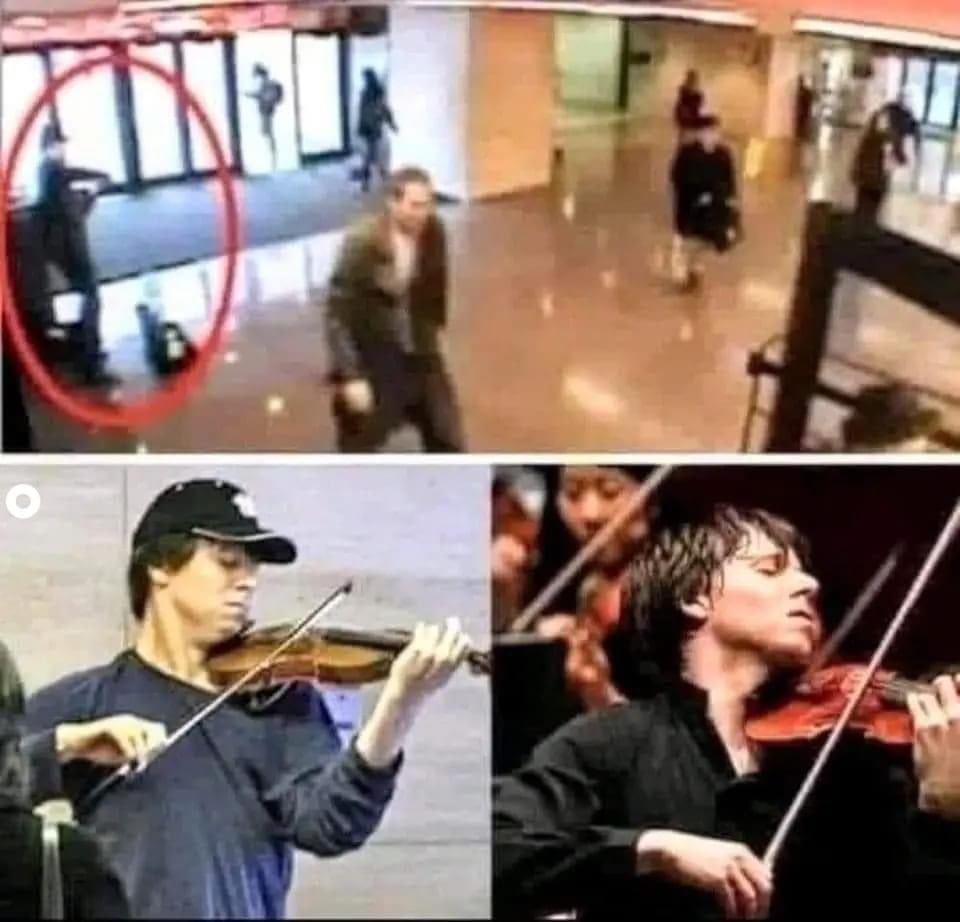 AbudiAlsagoff's tweet photo. A violinist played for 45 minutes in the New York subway.  A handful of people stopped, a couple clapped, and the violinist raised about $30 in tips. 

No one knew this, but the violinist was Joshua Bell, one of the best musicians in the world. In that subway, Joshua played one of the most intricate pieces ever written with a violin worth 3.5 million dollars.

Two days before he played in the subway, Joshua Bell sold out a Boston theatre, and the seats averaged about $100. 

The experiment proved that the extraordinary in an ordinary environment does not shine and is so often overlooked and undervalued.

There are brilliantly talented people everywhere who aren’t receiving the recognition and reward they deserve. But once they arm themselves with value and confidence and remove themselves from an environment that isn’t serving them, they thrive and grow.  

Your gut is telling you something. Listen to it if it’s telling you where you are isn’t enough!  

Go where you are appreciated and valued. 

Know Your Worth.
