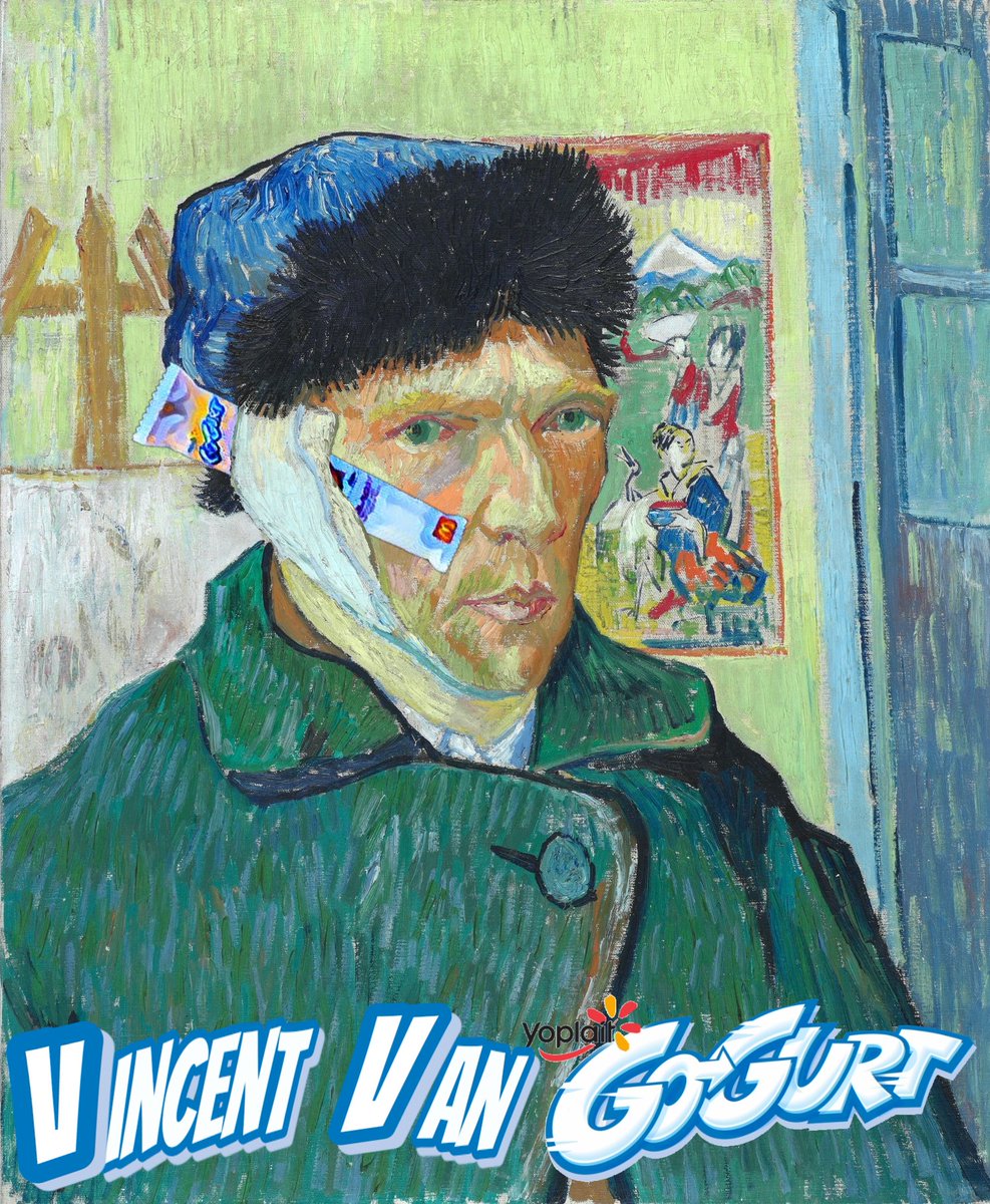 LarryFishmas's tweet photo. @Yoplait If you freeze a Go-Gurt it doubles as an icepack and a snack! Pretty useful 👍#VincentVanGogh https://t.co/LJyMzVgcVb