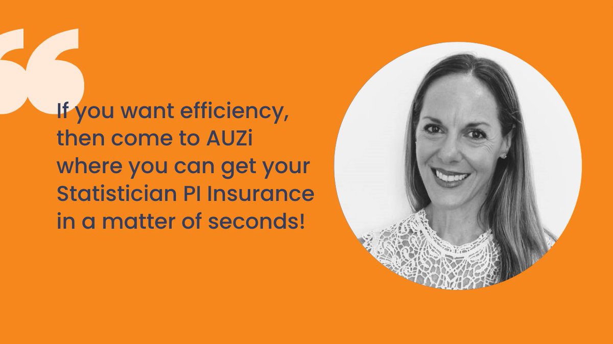 auzi's tweet photo. If you want efficiency, then come to AUZi where you can get your Statistician PI policy in a matter of seconds!

 #statistics  #insurancebroker  #insurancetips 

https://t.co/xhsMDgOR9u https://t.co/9Hu90Dst5Q