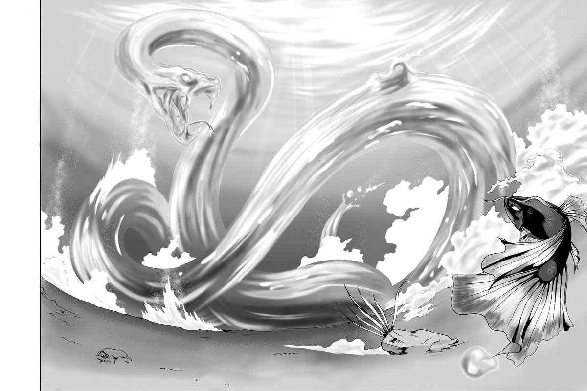 Samuel76547864's tweet photo. Trabajando en una nueva pagina para mi #manga #Battlefish

#OnePunchMan #onepunchman182 https://t.co/fziBRXK5oO
