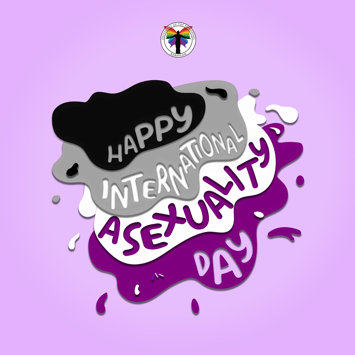 This #InternationalAsexualityDay, UP Babaylan invites everyone to join us in letting our asexual siblings know that they are seen, loved, and recognized. Together, let us work together to build a world that accepts us for who we truly are. 🖤🤍💜

#IAD2023
#SOGIEEqualityNow