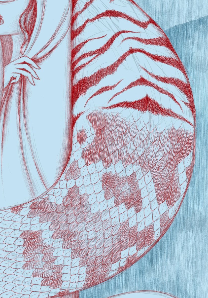 Something that started as a fun sketch is turning into something really cool 🔥 #nftart #WomenInNFTs #NFTartist