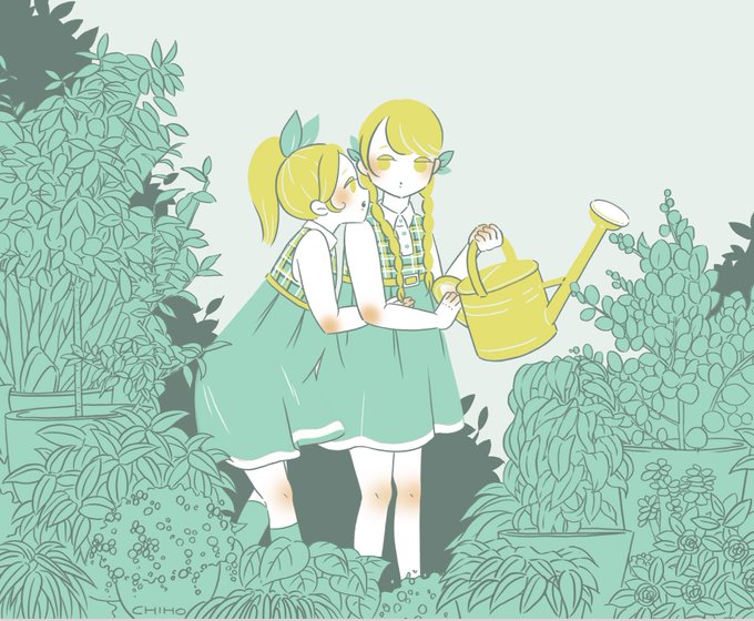 「dress watering can」 illustration images(Latest)