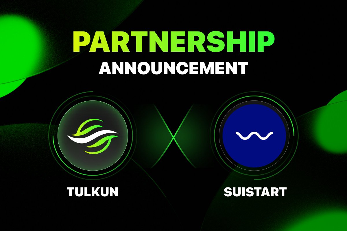 Pleased to announce our partnership with <a href="/Sui_start/">Suistart</a>, 
the First IDO, INO Launchpad, Bridge built on #Sui 

🎁#Giveaway, 72 hrs
10 mystery gifts of <a href="/Sui_start/">Suistart</a> 

1⃣️Follow <a href="/Sui_start/">Suistart</a>, <a href="/Tulkun_Fi/">Tulkun Finance┃#Ethereum #Sui</a>
2⃣️Like &amp; RT and Drop Sui wallet id
3⃣️complete mission,
zealy.io/c/tulkunfinanc…