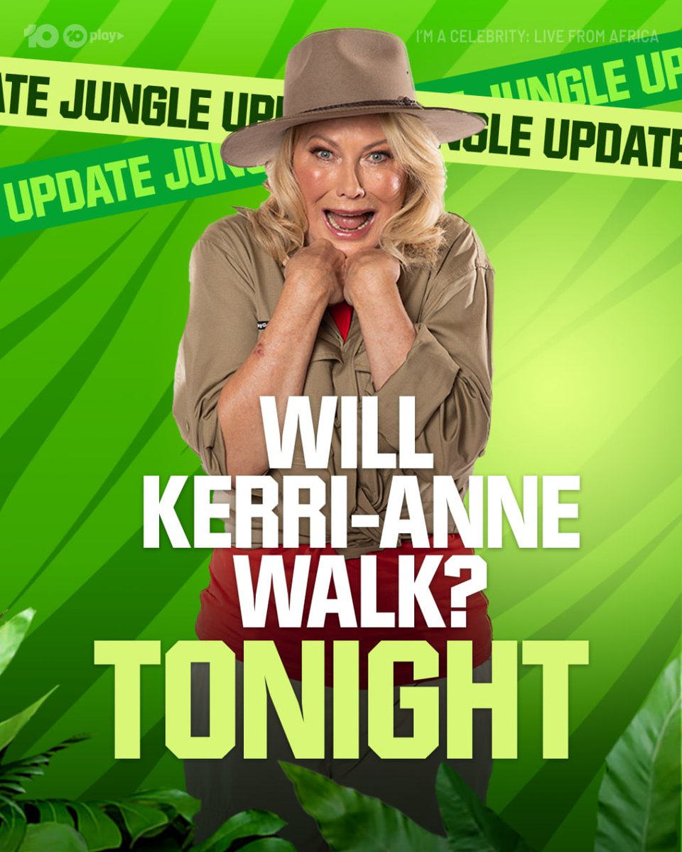 BREAKING NEWS: It's all going down at tonight's Tucker Trial... @KAK #ImACelebrityAU 7.30 Tonight on 10 and 10 Play.