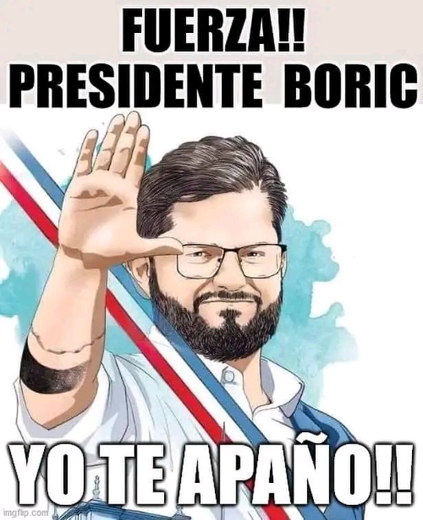 sepulvedamon's tweet photo. Basta de culpar al presidente, fachos de mierda sacando provecho político de la desgracia de los carabineros. 
Creen que todo se va a solucionar con esa ley maldita? Recursos, inteligencia y capacitación necesita la institución. Paren el hueveo 
#Boricestamoscontigo https://t.co/EfyUfRyBJz