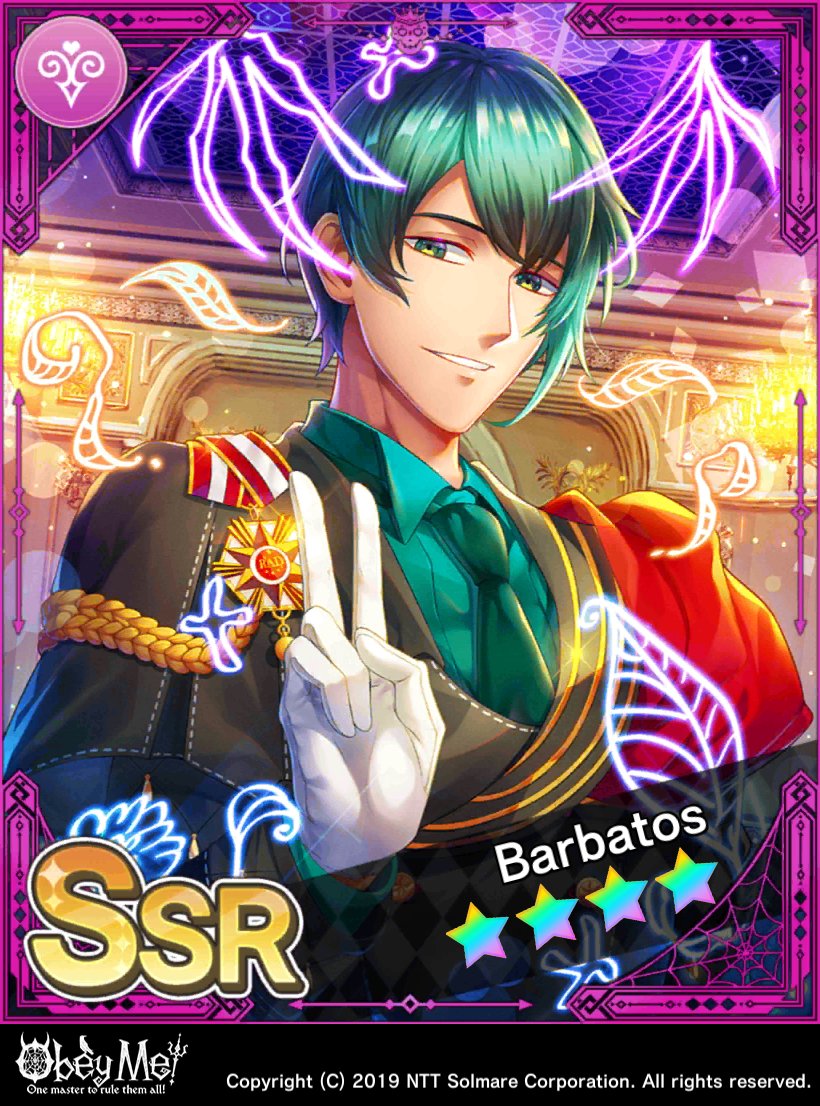 obeyme_bot's tweet photo. (Barbatos SSR) A Fellow Tea Enthusiast https://t.co/WaVuLuHv1T