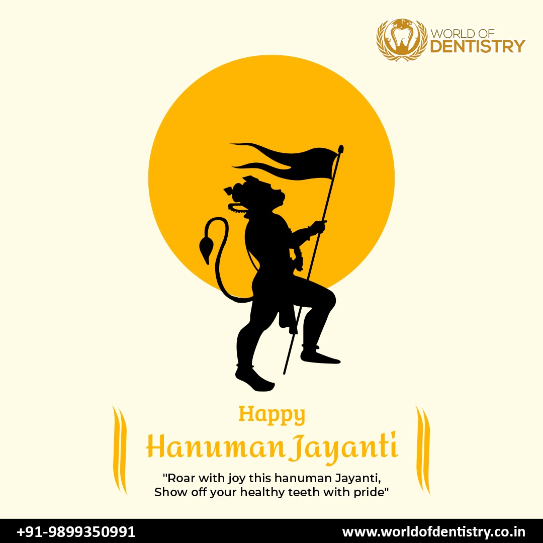 May the Blessing of Lord Hanuman Fill your life with happiness, success, and prosperity. Happy Hanuman!

#HanumanJayanti2023 #LordHanuman #Bajaragbali #Ram #Holiday #JaiHanuman #God #WorldOfDentistry #Dentalclinic #Gurgaon #Dentalclinicingurgaon #RootImplant