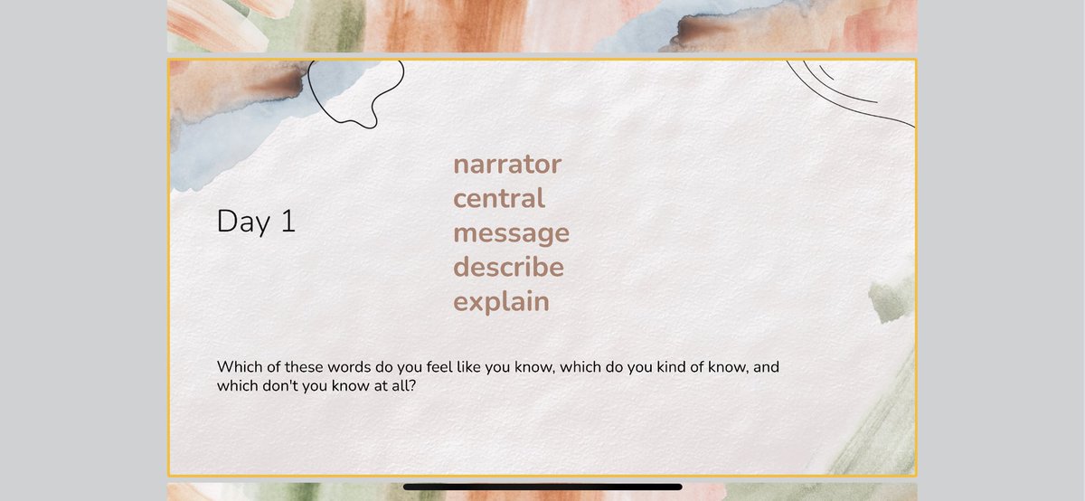 sandy_gingell's tweet image. Made some slides to help orchestrate some vocabulary that will be integral for answering questions in the future and for STAAR
#pinkspringtraining @pressNseale @eagertolearnSoo @CDragoslavic @shantieljovanna