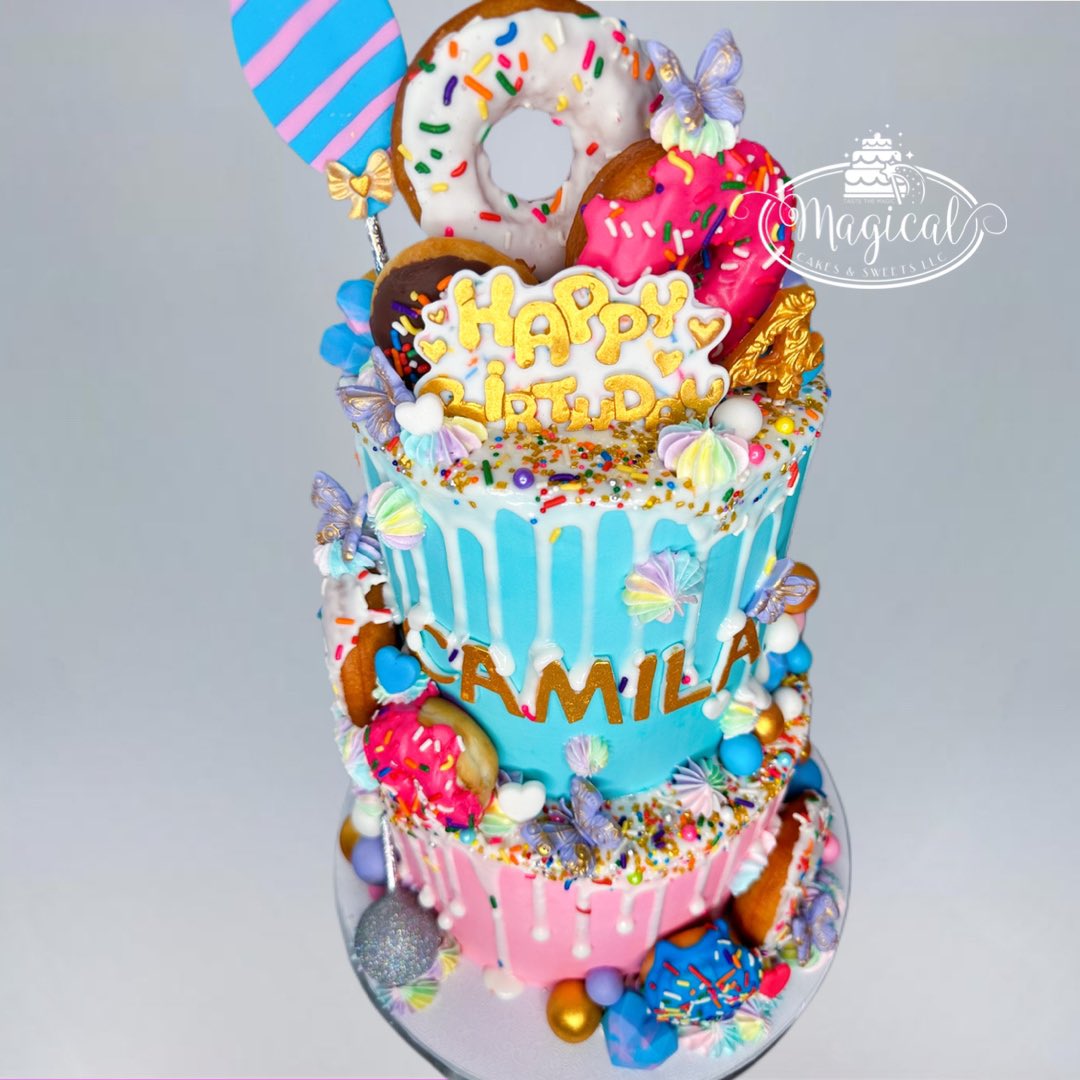 MagicalCakesnSw's tweet photo. Just canโt get enough of this beauty! ๐ฉ๐ฉ๐๐๐๐ Gorgeous Donut Cake!!
.
.
.
.
.
#cake #donuts #donuts๐ฉ #yummy #delicious #sweet #cakedecorating #cakedesign #cakeart #fyp #viral #cakeshop #bakery #beautiful #love #happybirthday #birthdaycake #houston #houstoncakes #explore https://t.co/yN2AFfthIn