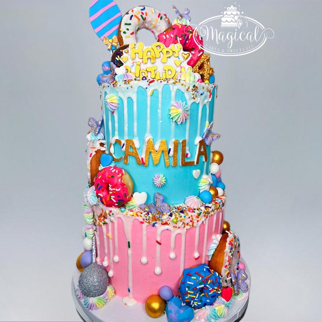 MagicalCakesnSw's tweet photo. Just canโt get enough of this beauty! ๐ฉ๐ฉ๐๐๐๐ Gorgeous Donut Cake!!
.
.
.
.
.
#cake #donuts #donuts๐ฉ #yummy #delicious #sweet #cakedecorating #cakedesign #cakeart #fyp #viral #cakeshop #bakery #beautiful #love #happybirthday #birthdaycake #houston #houstoncakes #explore https://t.co/yN2AFfthIn