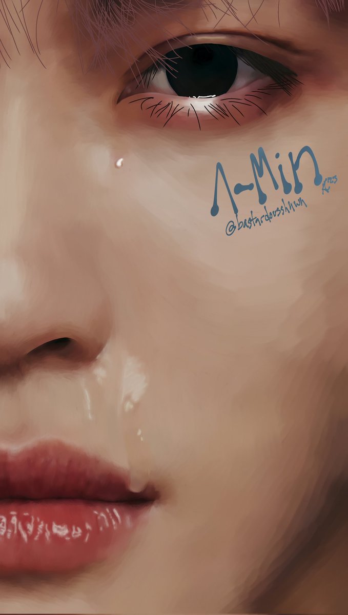 auto_cannibal_'s tweet image. It took my app 35 minutes to make this timelapse but anyways Amin cri &amp;lt;3 I don&apos;t epex but I like the crying teaser pics so &amp;lt;33 and again I kinda just color picked from the ref and colored on top of it. His lips look real juicy tho (in da draw but ig probably in da real pic too)