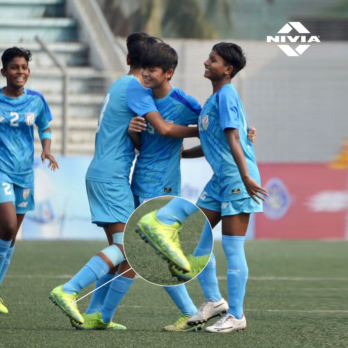 niviasports's tweet photo. Ready for a challenge? 🤔 Guess the shoe and win big with our epic prize - a signed @indiansuperleague match ball by Mumbai City FC ! ⚽️💥

The answer with the most likes wins, so make sure to get your friends to vote for your guess!

#GuessTheShoe #NiviaSports #StepOutAndPlay https://t.co/bk6D2kEIMZ