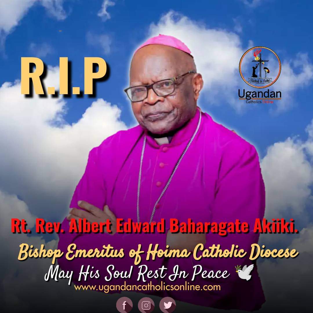 AnitahAmong's tweet photo. Our condolences to the Uganda Episcopal conference, the family and the Christians of Hoima Diocese upon the demise of the Bishop Emeritus of Hoima Catholic Diocese, the Rt. Rev. Albert Edward Baharagate Akiiki. May the Lord who he served diligently receive him in eternal life. https://t.co/f66TUuTMUO