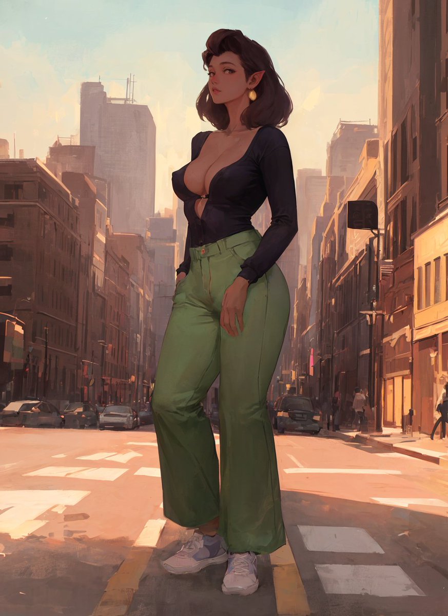 Rejected: At first I thought she looked effay but the longer I look at her the less sure I am