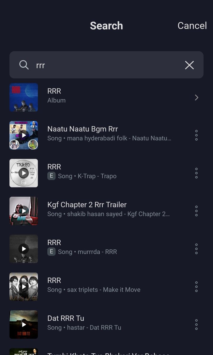SanjeebSahooSS's tweet photo. @WynkMusic @NameisNani @saregamasouth @KeerthyOfficial @odela_srikanth RRR removed from Airtel Music Store (WYNK APP).... What kind of Useless activity by Airtel...????????????? https://t.co/5NmBU6SigA