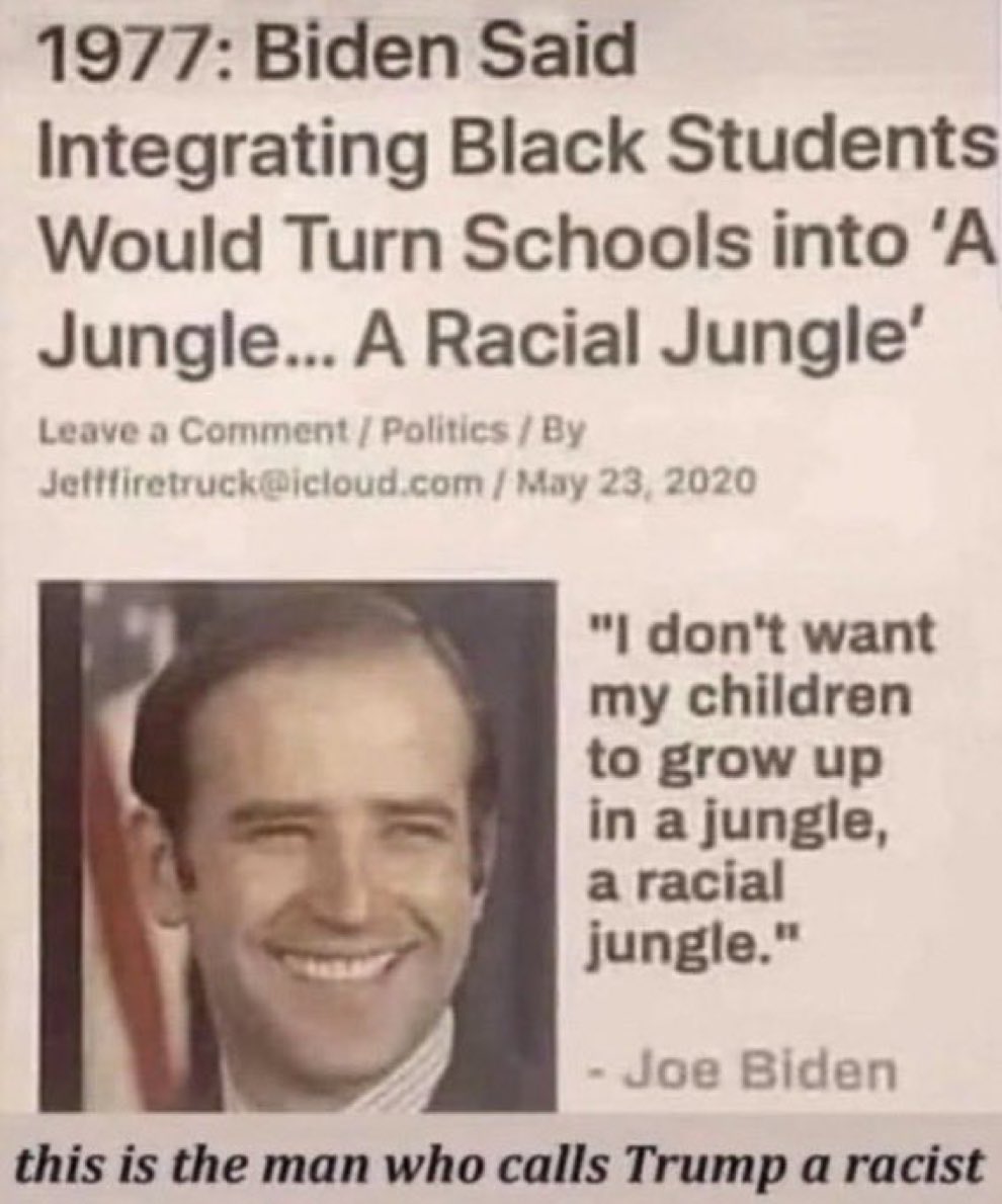 dijoni's tweet photo. The philosophy of Jim crow, Joe Biden. He was Mentor by Jim Crow politicians from the South. https://t.co/OHmlu8DPIn
