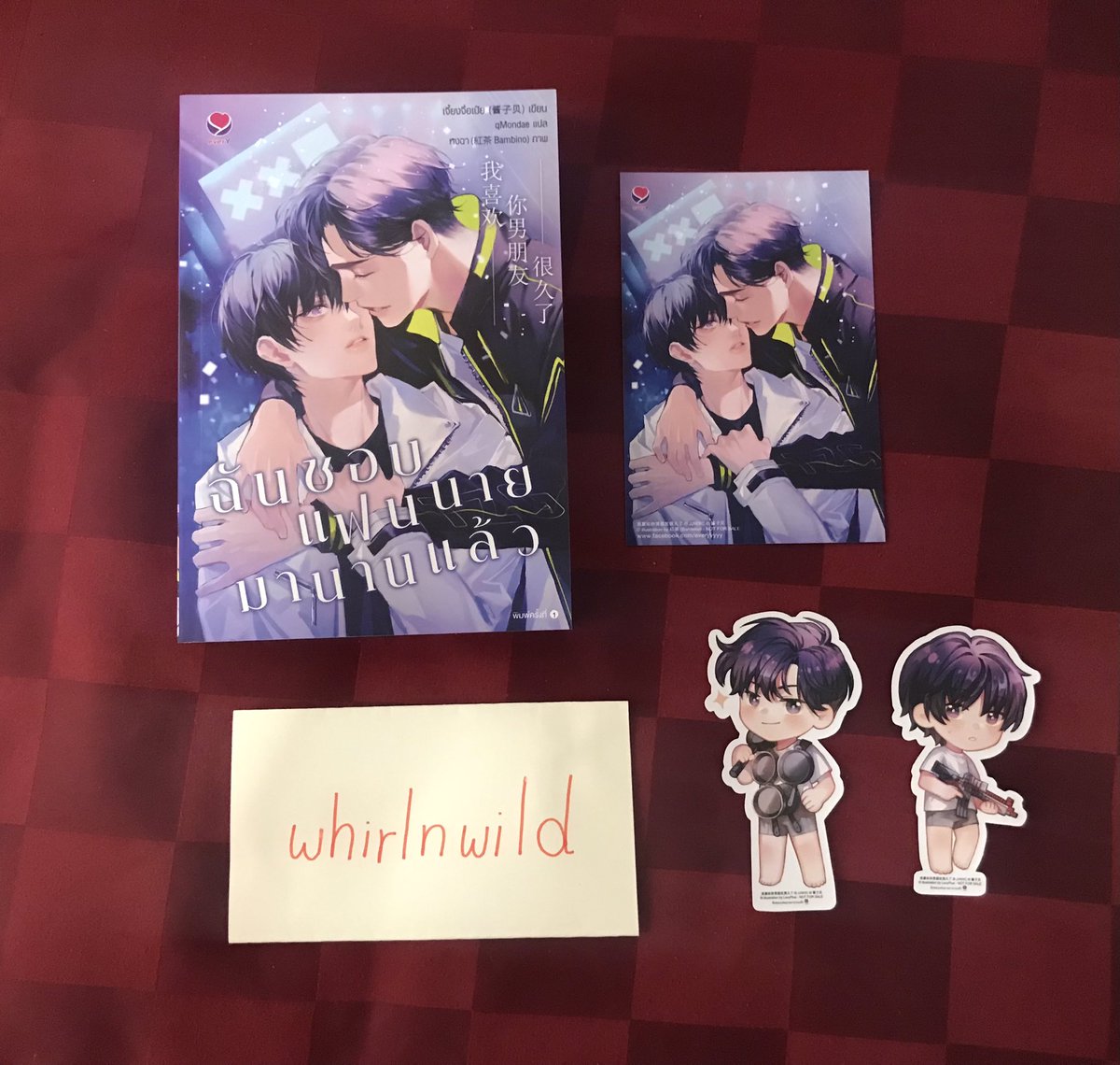 whirlnwild's tweet photo. ขาย #ฉันชอบแฟนนายมานานแล้ว 1 เล่มจบ พิมพ์ 1 ของแถมครบค่ะ
280 บาทรวมส่ง สนใจทัก dm มาดูเพิ่มเติมได้ค่ะ https://t.co/wkCXSYhxXf