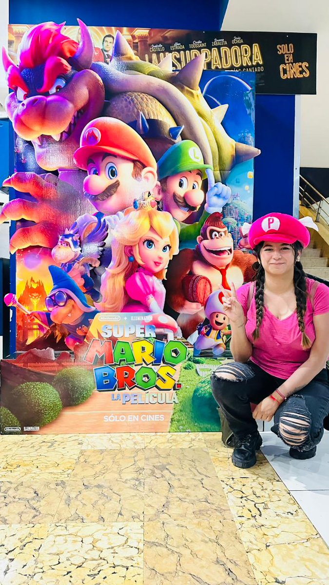 PalomaVT's tweet photo. Yo solo vine a ver a la Princesa Peach 💖👑 https://t.co/UyuBstrfKV