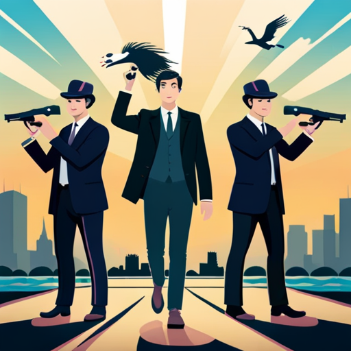 PickaPicTweet's tweet photo. Secret agents wearing funny purple hats catching a goose, explosions on background, photorealistic  
https://t.co/oCPJiwaWCO
Generate cool images for free and contribute to open science! https://t.co/CDDf0e5FJM