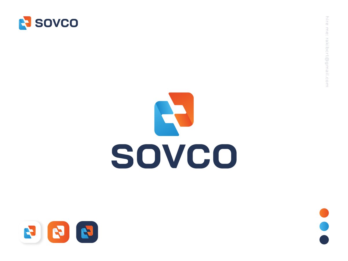rakibcrt's tweet photo. sovco logo design
#logodesigner #logofoliodesign #branding #softwarelogo #technologylogo #appicon #logocollection #logotrends #symbol #logomark #letterlogo #rakibcrt #abstractlogo #colorfullogo #gradientlogo #logoidea #logoconcept #logodesign https://t.co/bASwLSepby