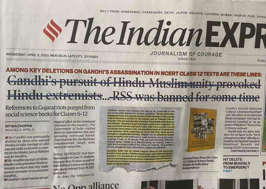 imvaishalisingh's tweet image. सब डिलीट कर दो. करना ही क्या है पढ़ लिख कर 😑
#ncertsyllabus 
@IndianExpress 👇🏻👏🏻