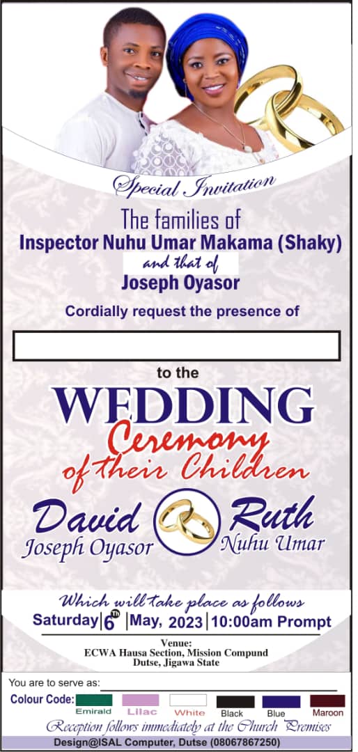 Am inviting everyone to this special occasion of my