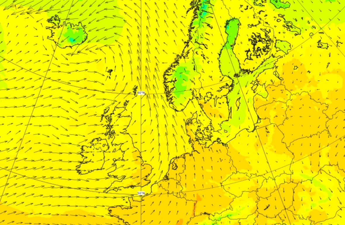 Eerste #paasdag droog / wat☀️. Tweede #paasdag eerst droog met zon en 16-17 graden 😀. In de namiddag wat regen. noorderweer.nl
