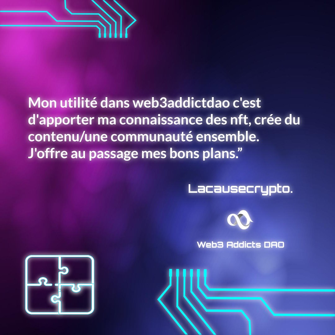 Web3 Addicts DAO tweet media