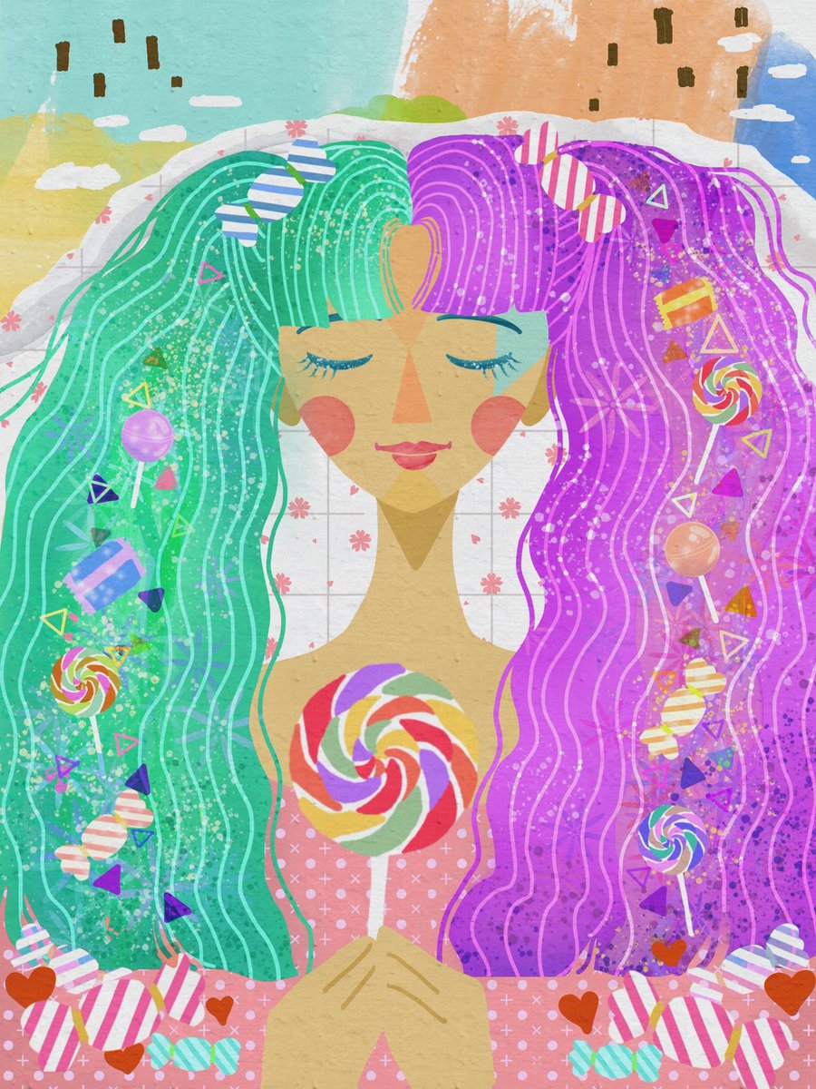 Good morning🙂 wish you have a sweet day🍭🍬
