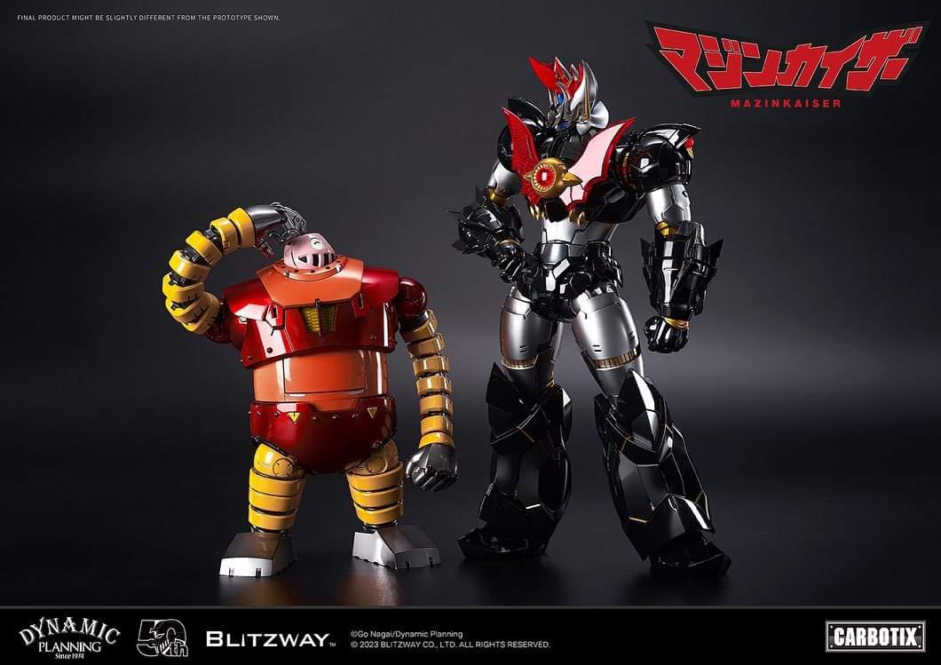 GokinMr's tweet photo. [News e Anteprime] 5PRO Studio X Blitzway : Mazinkaiser “Majinkaizaa” Carbotix https://t.co/bYC5aOuYdk
#robot #chogokin #Mazinkaiser #マジンカイザー #anime #t_chogokin #超合金魂  #mecha #robot #Blitzway #5PRO https://t.co/fVx6SZbEOY