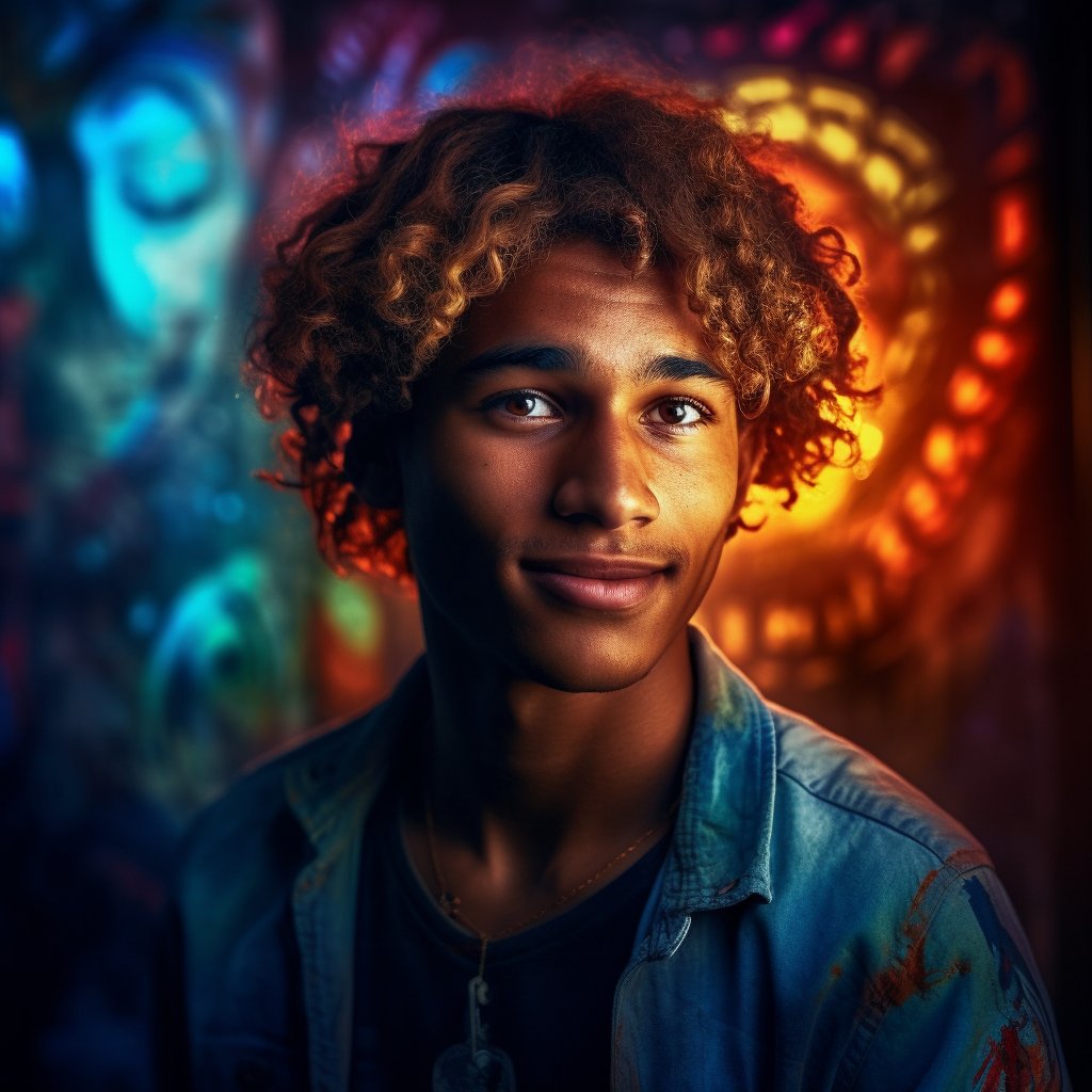 SharleenSy's tweet photo. I asked #midjourney  to show me people who were equal parts of all ethnic backgrounds on Earth might look like...this was the result!  #AI #Citizenoftheworld #nationalgeographic #Travel https://t.co/1mkfhKXh4C
