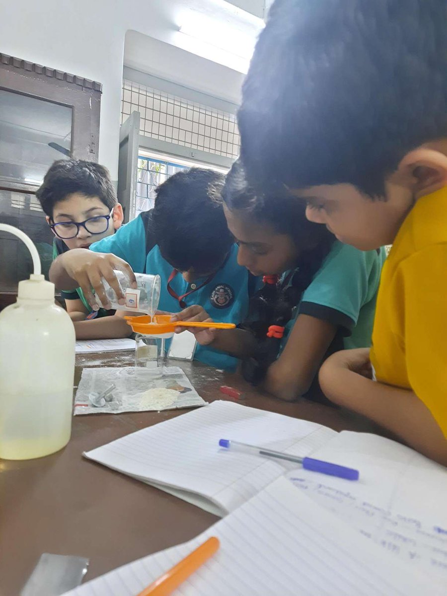 A group of Middle year inquirers are on a laboratory mission. With the equipment provided, they are experimenting with different ways to separate the mystery concoction.
#separationofmixtures #chemistry #myp1 #IBworldschool #ibtogether #ladyandalschool #chennai