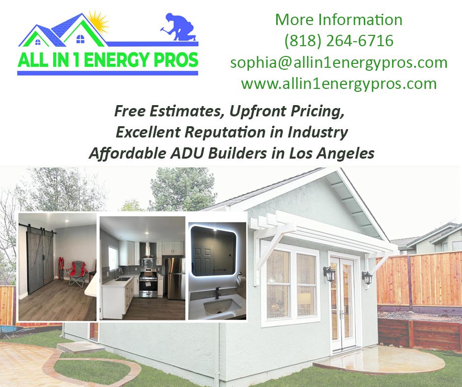 All in 1 Energy Pros offer you off grid home and #ADU, an affordable way of life  👇

allin1energypros.com/local-adu-cont…

#additionaldwellingunit #losangeles #ADUContractorInLosAngeles #roofing #housing #HousingCrisis #housingmarket #tinyhomes #solarpanels #housingactionday