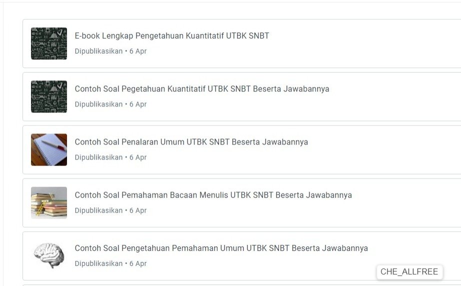 CHE_allfree's tweet image. 📗DRIVE BAHAN BELAJAR H-32 UTBK SNBT📗

📁 E-Book PK: gu-buk.net/2023/04/e-book…

📁 Soal PK 2021+Pembahasan: gu-buk.net/2023/04/contoh…

cont-