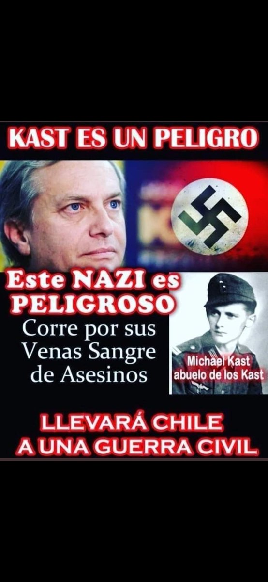 NonnaSiri's tweet photo. @joseantoniokast Anda a dormir weon, uds mataron a cuantos trabajadores en DICTADURA y están piolas, acaso esa gente no eran seres humanos on familia, con hijos, con esposa, madres, deja que la justicia haga su pega tú vales CALLAMPA tu no eres nadie, nuestro PDTE BORIC sabrá lo que hace https://t.co/PIzfQJcgV8