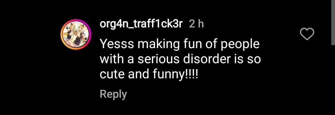 d0esntexist404's tweet photo. >made an edtwt joke under an ig post
>chronically online mf says we are bad for making fun of ed spaces (he says he's not on edtwt tho)
>makes fun of anorexia https://t.co/458rf9NYjO