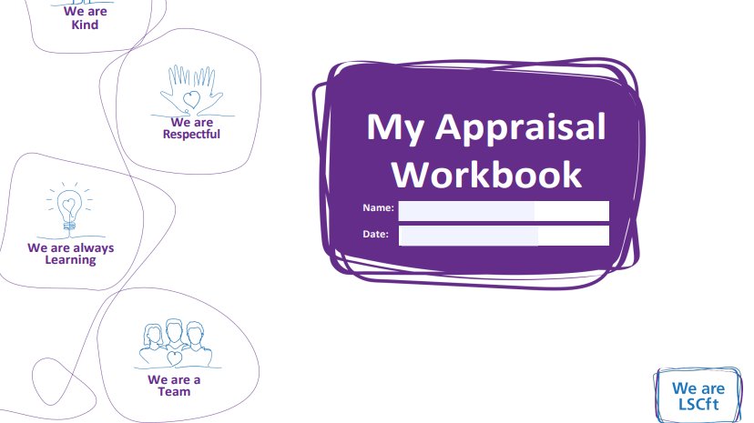 Our cascade @WeAreLSCFT is underway 🌱 Please can all staff ensure they have an appraisal booked between 1st Apr-31st Jul⭐️Start preparing by accessing your appraisal workbook (intranet) + viewing this video 🚀linking appraisal to the #nhs #peoplepromise youtube.com/watch?v=zMHkjV…🌈