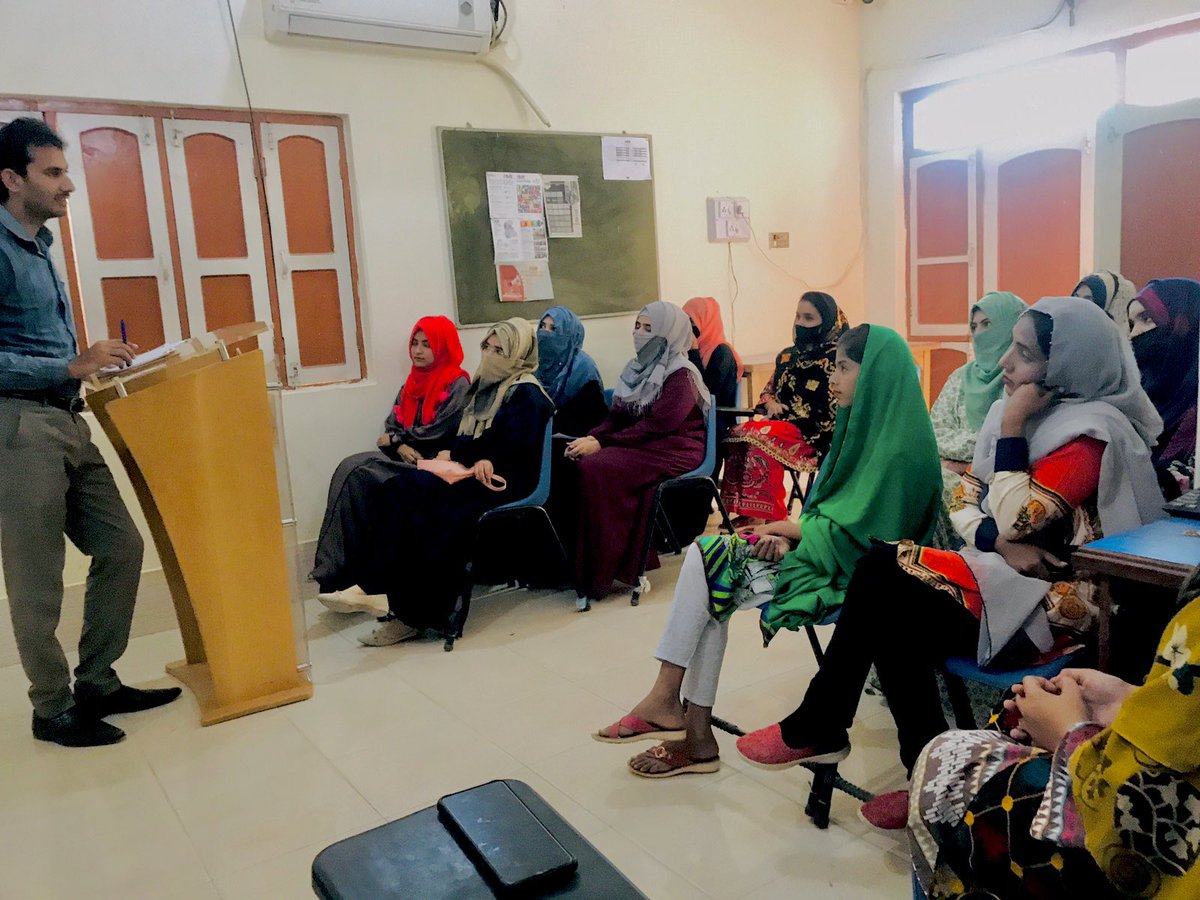 SzabistZabtech's tweet photo. #CertificateDistributionCeremony of #BeauticianTrade under NAVTTC Kamyab Jawan Batch-3 held at #SZABISTZABTechiTVE Khairpur Mir’s where #graduates also shared their experiences about their #newstartups.
We wish them #goodluck in their new startups.
#ZABTech #KhairpurMirs #TVET https://t.co/1yjXtEMTLp