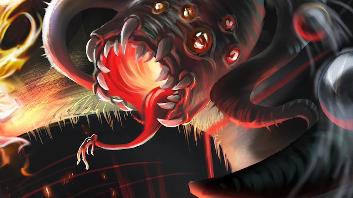 SCPBattles's tweet photo. SCP Battle! The Scarlet King VS The Leech Boy https://t.co/WmEqvDA7RR
