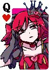 WHcgbot's tweet photo. Rouge High-Low cards ☆ https://t.co/yExCBLjQYG
