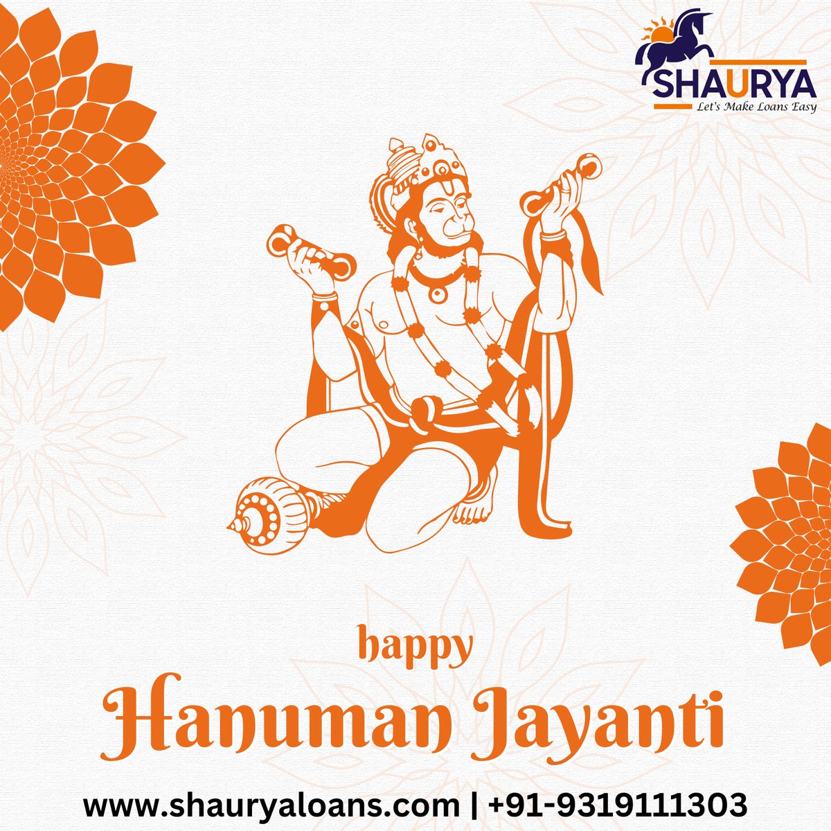 ShauryaLoans's tweet photo. Happy Hanuman Jayanti 
May The Lord Hanuman bless you with strength and confidence
#hanumanjayanti2023 #hanumanjayanti #hanumanchalisa #hanumanji #loanservices #Ayodhya #ramji https://t.co/Ht2qk7LAxy