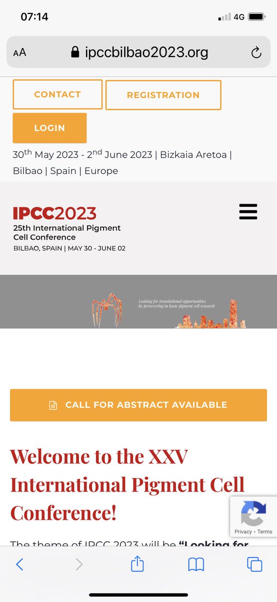 Upcoming! The International Pigment Cell Conference in Bilbao. A great lineup of speakers. Still time to register. ⁦<a href="/LluisMontoliu/">Lluis Montoliu</a>⁩